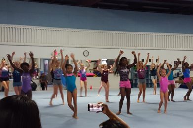 Gymnast Dance Class