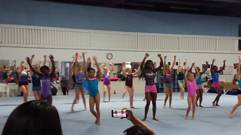 Gymnast Dance Class